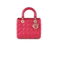 Christian Dior Medium Lady Dior Pink