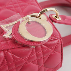 Christian Dior Medium Lady Dior Pink