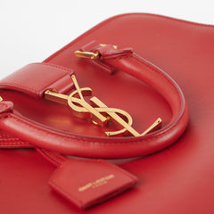 Saint Laurent Cabas Red Small
