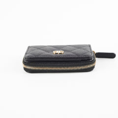 Chanel Black Caviar Cardholder