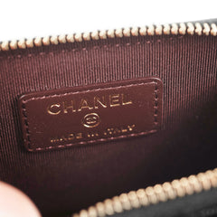 Chanel Black Caviar Cardholder