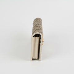 Gucci Horsebit 1955 White Wallet on Chain