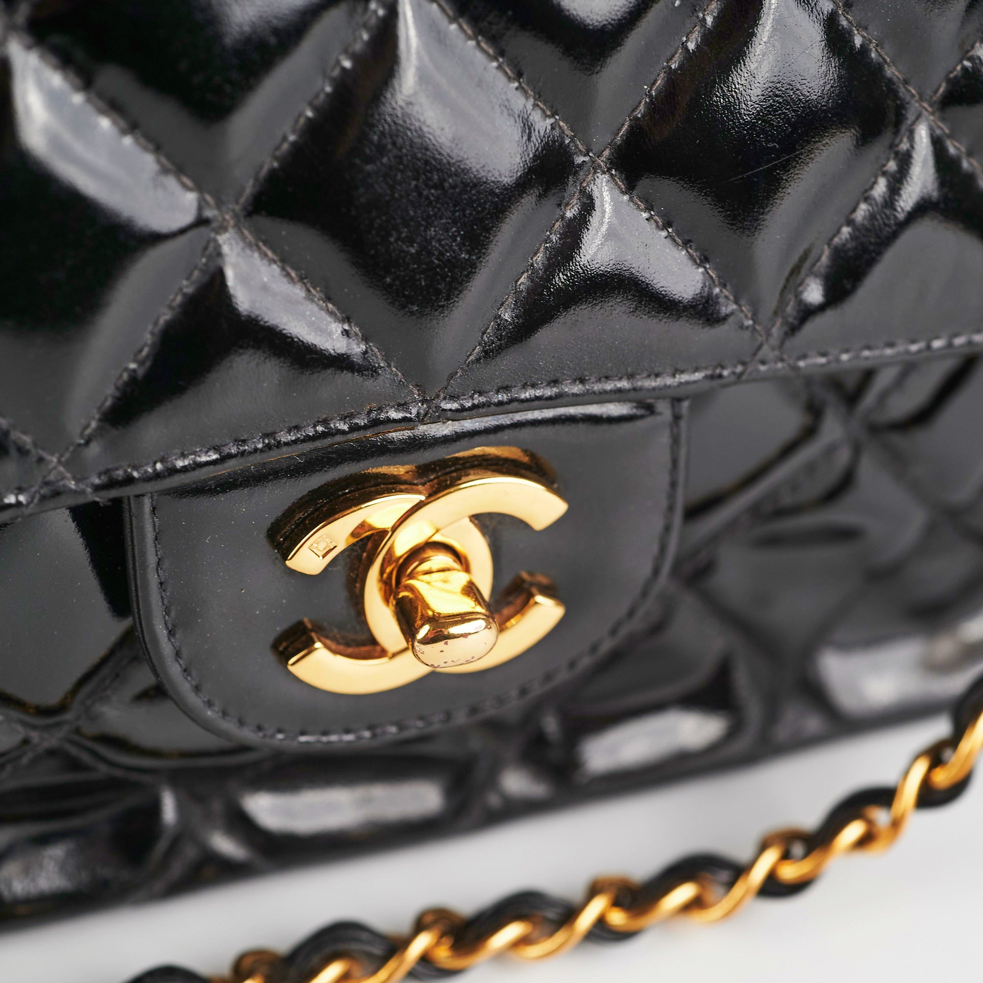 Chanel Double Sided Flap Bag Black - THE PURSE AFFAIR