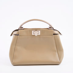 Fendi Mini Peekaboo Beige