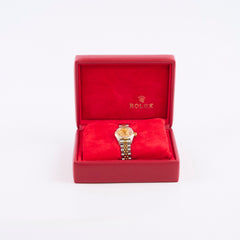 Rolex Datejust 26mm Yellow Dial with MOP Watch 79173