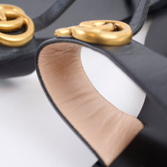 Gucci Marmont Sandals Black Size 39