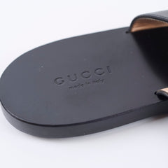 Gucci Marmont Sandals Black Size 39
