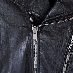 Saint Laurent L17 Leather Jacket Black - Size 40