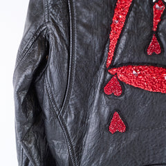 Saint Laurent L17 Leather Jacket Black - Size 40