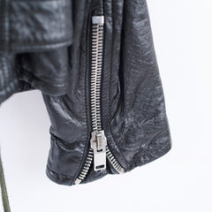 Saint Laurent L17 Leather Jacket Black - Size 40