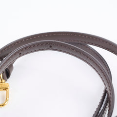 Louis Vuitton Leather Strap Dark Brown