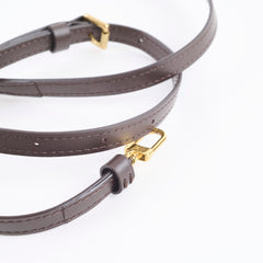 Louis Vuitton Leather Strap Dark Brown