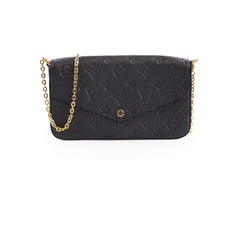 Louis Vuitton Pochette Felicie Black Empreinte Monogram