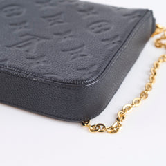 Louis Vuitton Pochette Felicie Black Empreinte Monogram