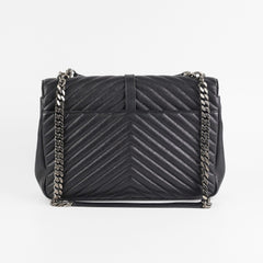 Saint Laurent Large College Bag Black