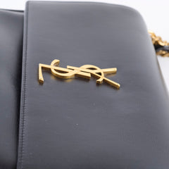 Saint Laurent Large Sunset Bag Black