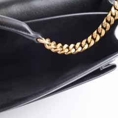 Saint Laurent Large Sunset Bag Black