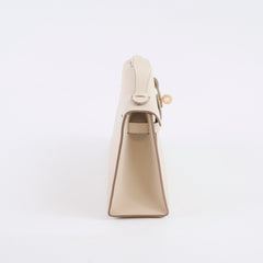 Hermès Kelly Pochette Special Order Beton K Stamp