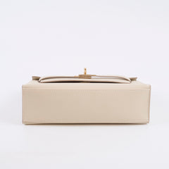 Hermès Kelly Pochette Special Order Beton K Stamp