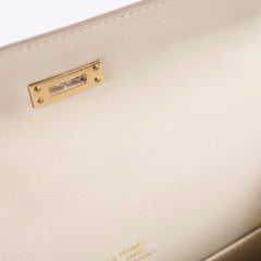 Hermès Kelly Pochette Special Order Beton K Stamp
