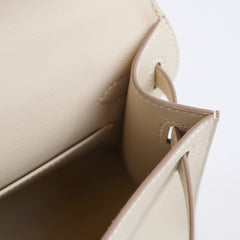 Hermès Kelly Pochette Special Order Beton K Stamp