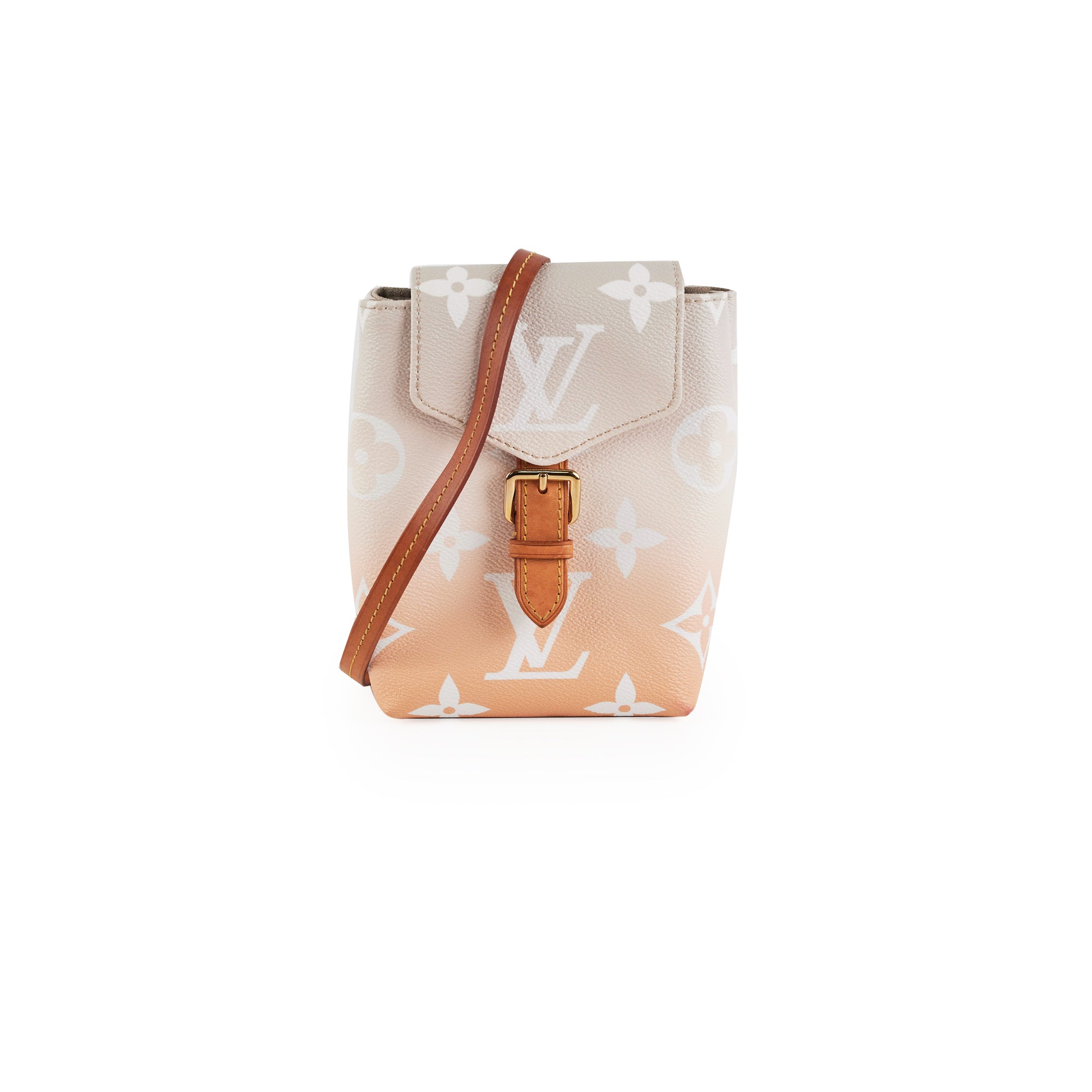 LOUIS VUITTON Monogram Giant By The Pool Tiny Backpack Brume 1199107