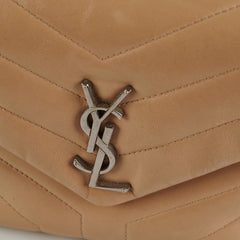 Saint Laurent Small LouLou Beige