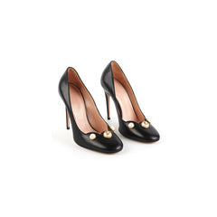 Gucci Black Pearl Heels