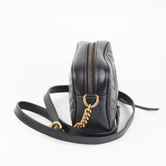 Gucci Marmont Mini Black Crossbody Bag