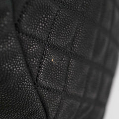 Chanel Caviar Country Chic Hobo Black