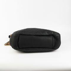 Chanel Caviar Country Chic Hobo Black