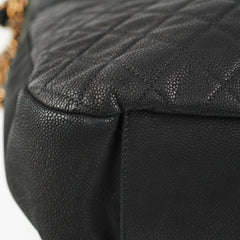 Chanel Caviar Country Chic Hobo Black