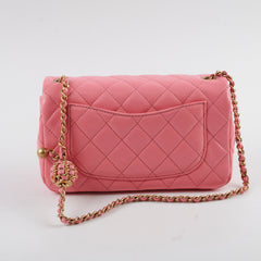 Chanel Crush Mini Rectangular Bright Pink Microchipped 2022