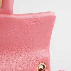 Chanel Crush Mini Rectangular Bright Pink Microchipped 2022