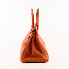 Hermes Birkin 35 Orange PHW - R Square