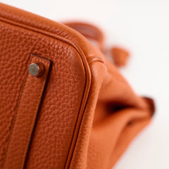 Hermes Birkin 35 Orange PHW - R Square