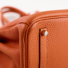 Hermes Birkin 35 Orange PHW - R Square