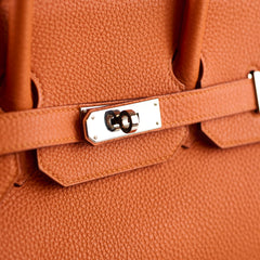 Hermes Birkin 35 Orange PHW - R Square