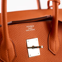 Hermes Birkin 35 Orange PHW - R Square