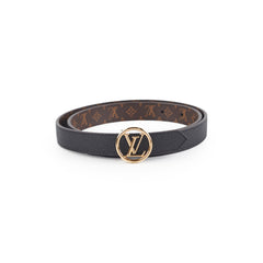 Louis Vuitton 20mm Reversible Logo Monogram 75cm Belt