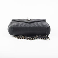 Saint Laurent Medium College Bag Black