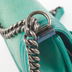 Chanel Small Turqoise Stingray Boy