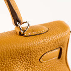 Hermes Kelly 35 Clemence Moutarde- P Square