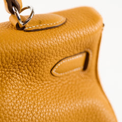 Hermes Kelly 35 Clemence Moutarde- P Square