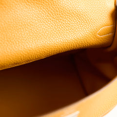 Hermes Kelly 35 Clemence Moutarde- P Square