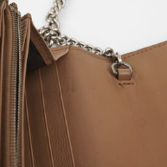 Gucci Dionysus Monogram Wallet On Chain Bag