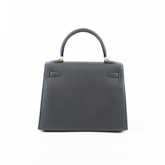Hermes Kelly 25 Epsom Gris Misty W Stamp 2024
