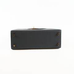 Hermes Kelly 25 Epsom Gris Misty W Stamp 2024