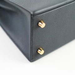 Hermes Kelly 25 Epsom Gris Misty W Stamp 2024