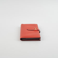 Hermes Bearn Red Wallet